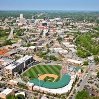 Fluor Field & Downtown Greenville West End